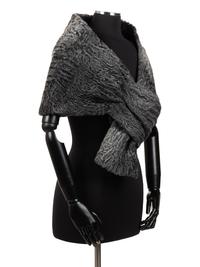 J. Mendel Stardust Swakara Pull-Through Stole