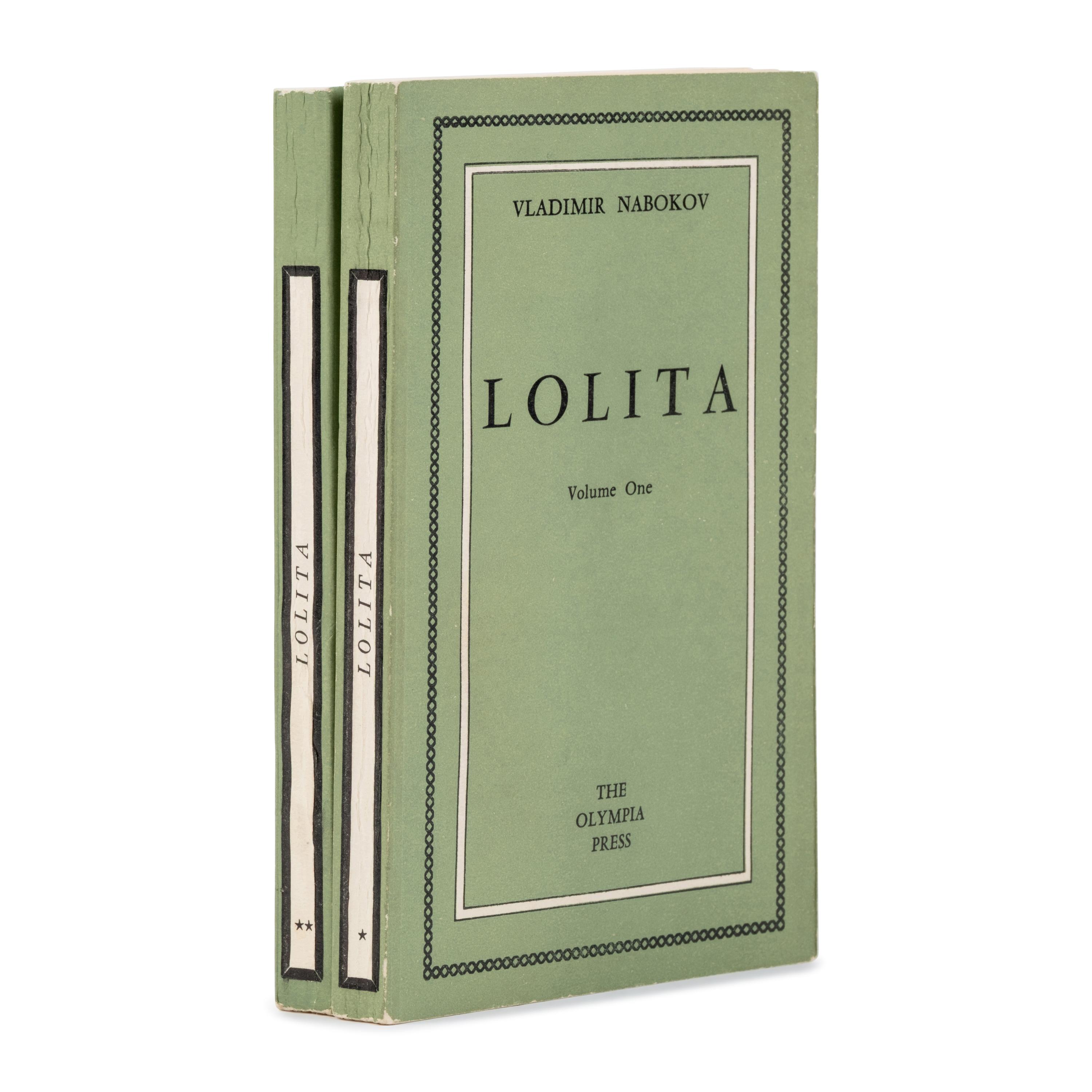 Nabokov, Vladimir (1899-1977). Lolita . Paris: The Olympia Press, 1955.