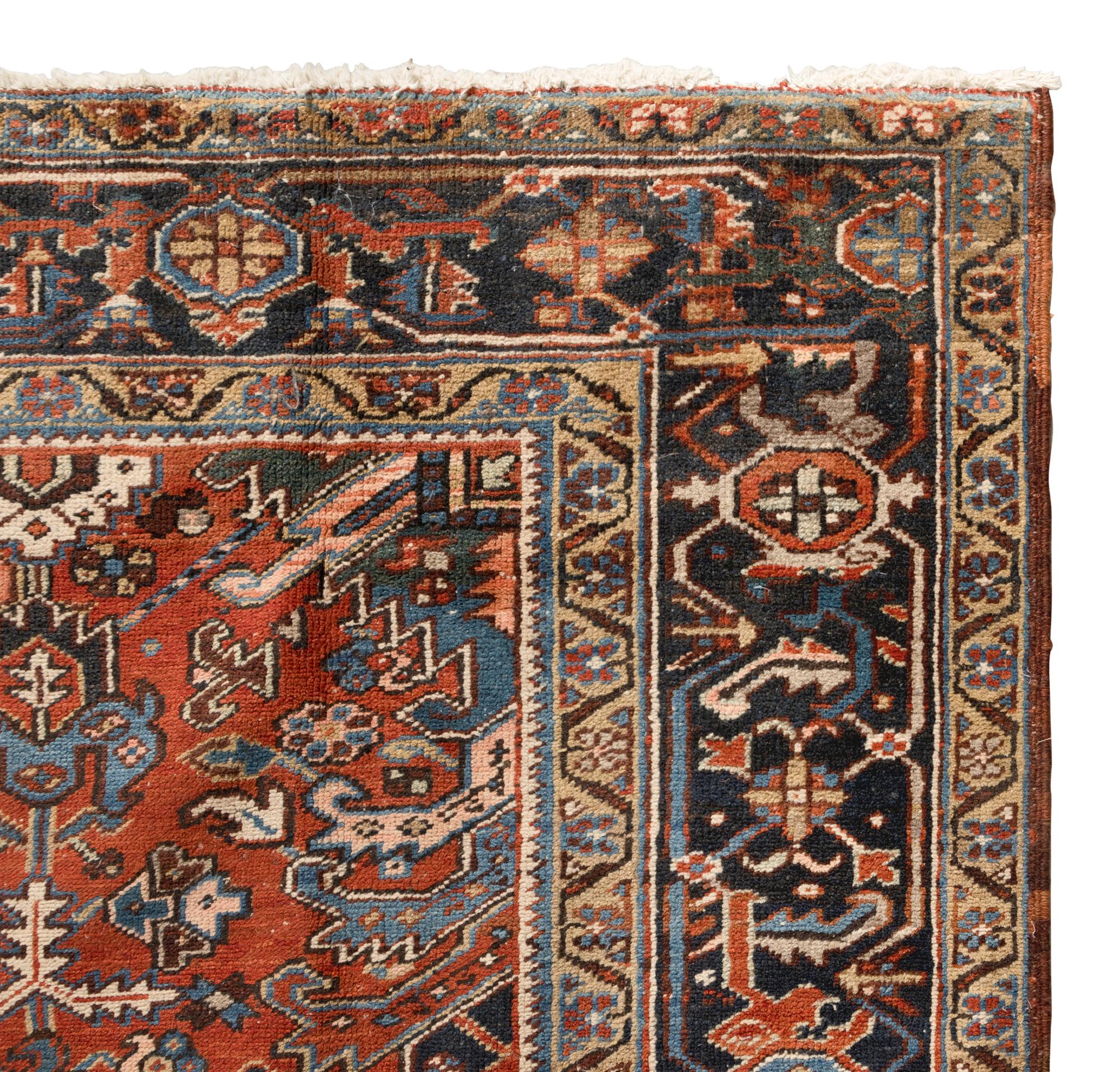A Heriz Rug