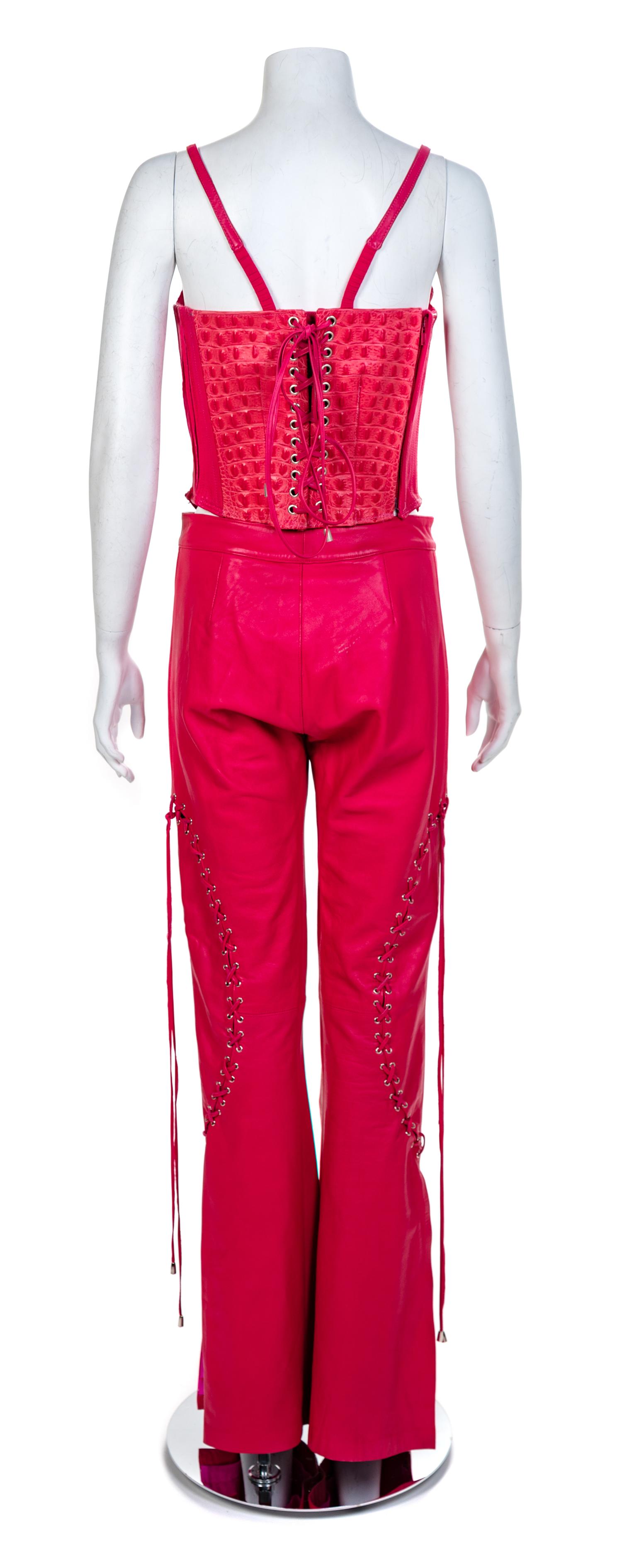 Two Bustier Pant Ensembles, 1990-2000s