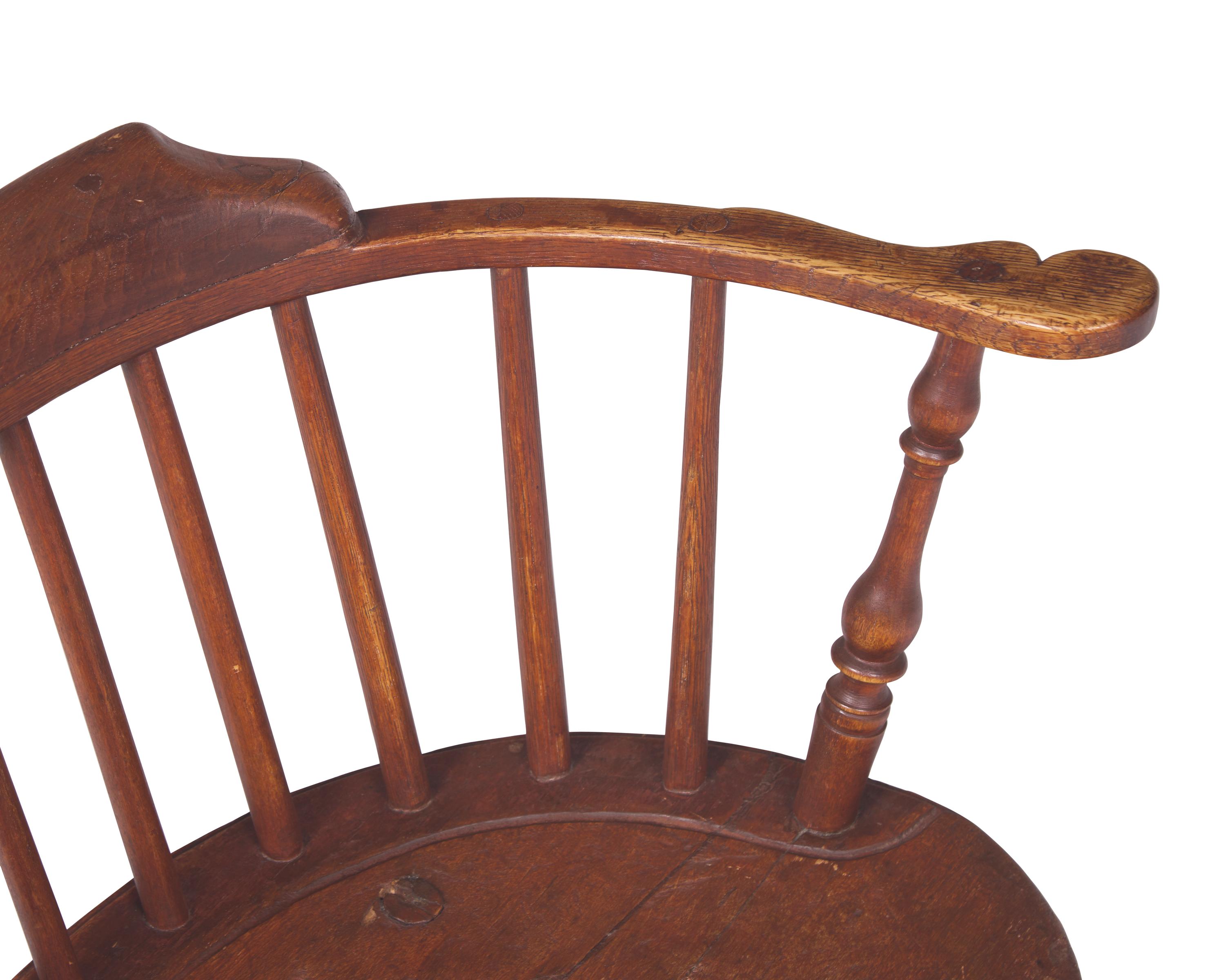A Low-Back Windsor Armchair