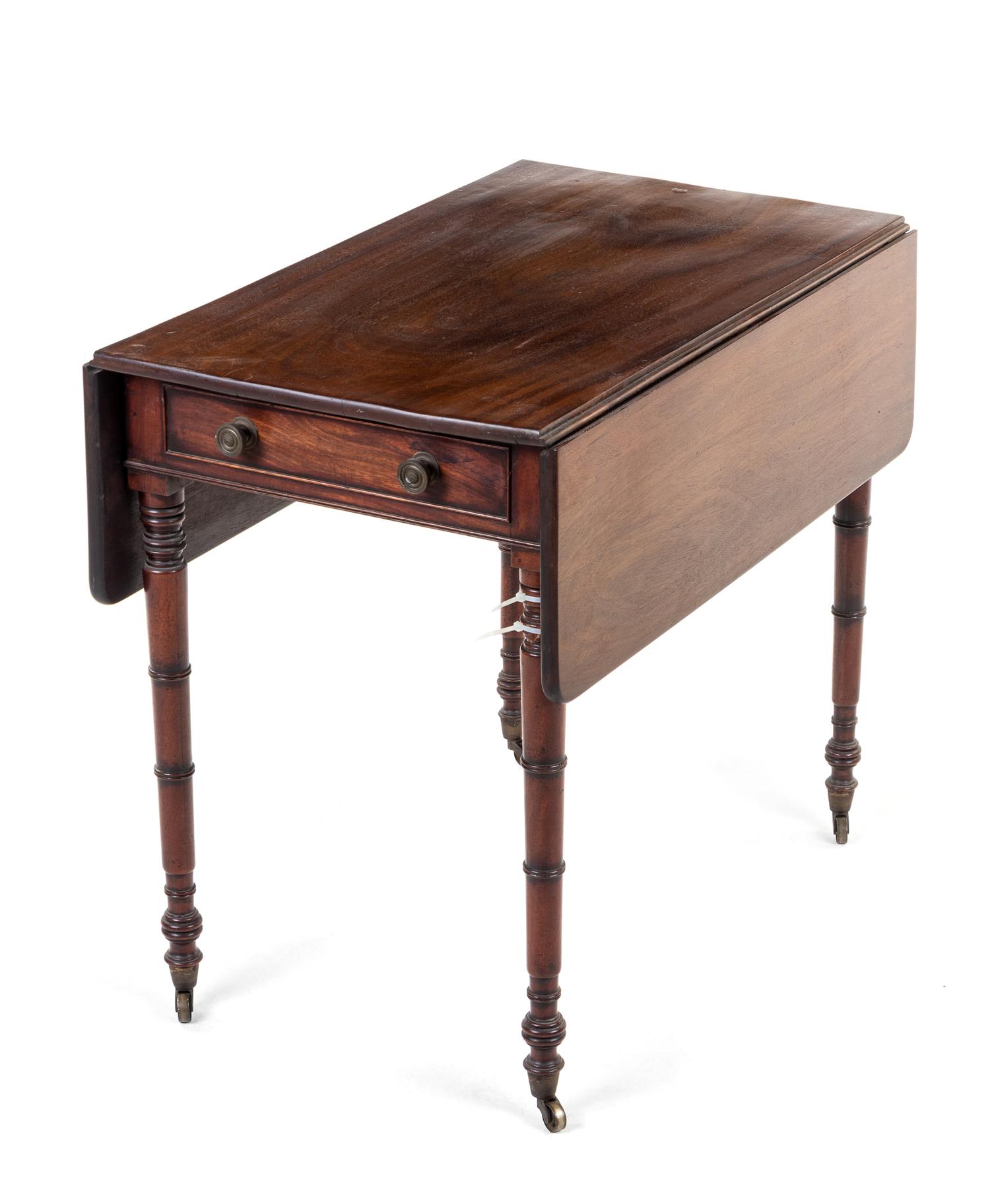 A Regency Style Mahogany Pembroke Table