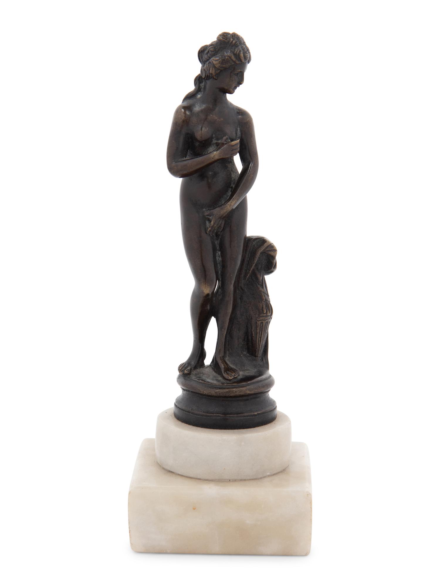 An Italian Bronze Figure of Venus