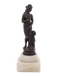 An Italian Bronze Figure of Venus