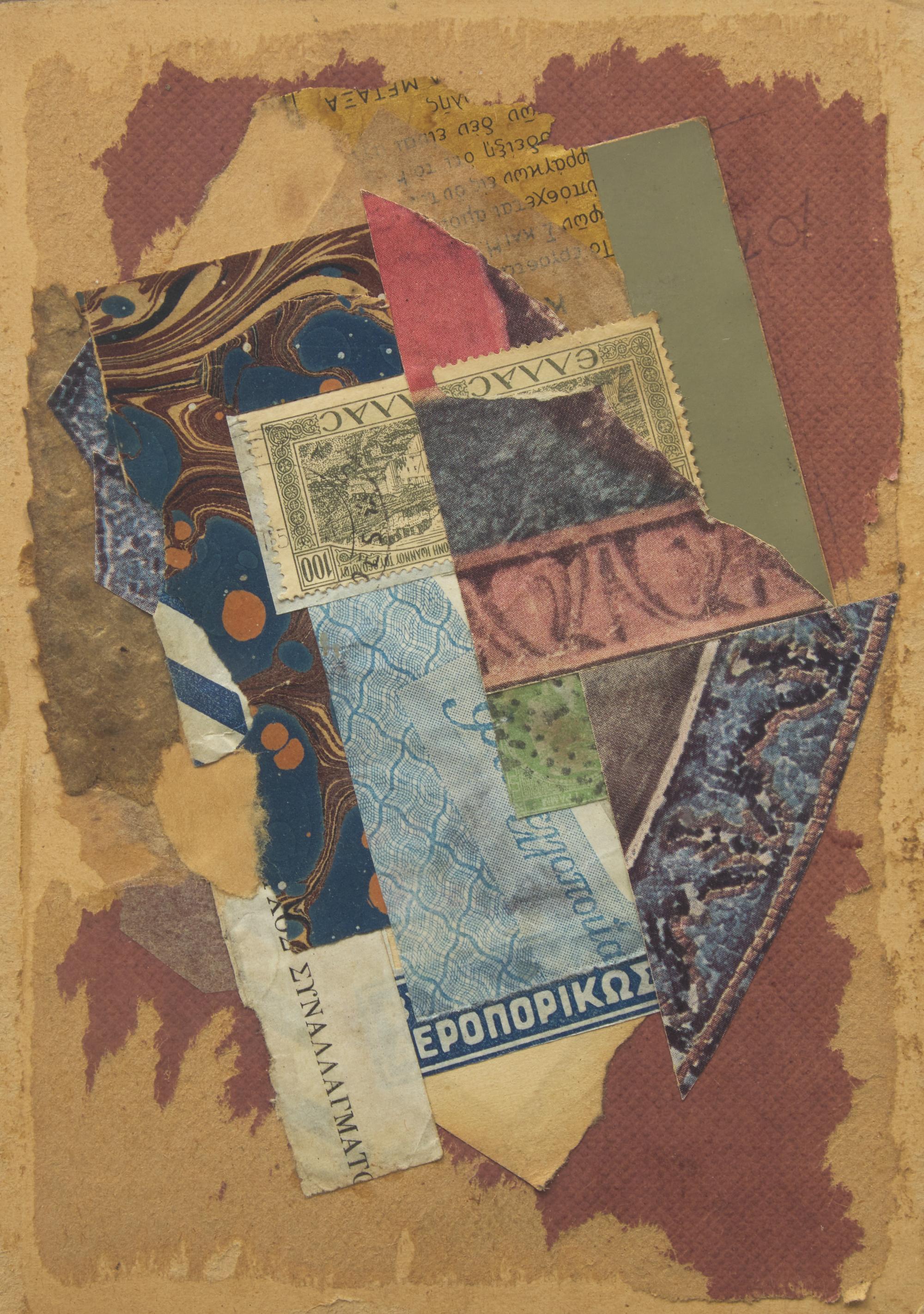 Collage with Greek Lettering
