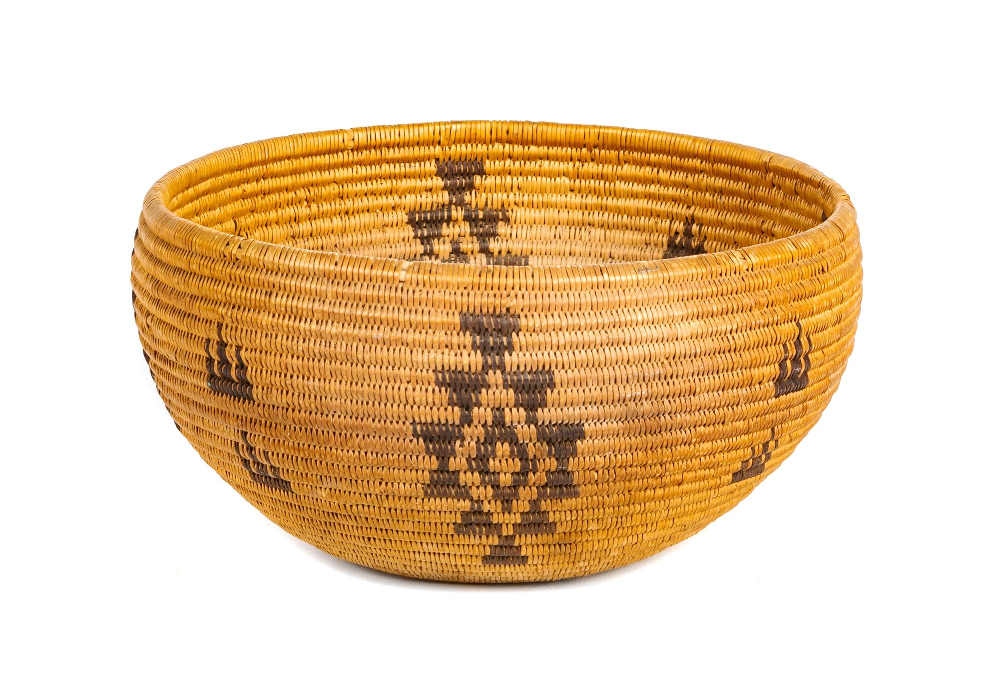Washoe Coiled Basket