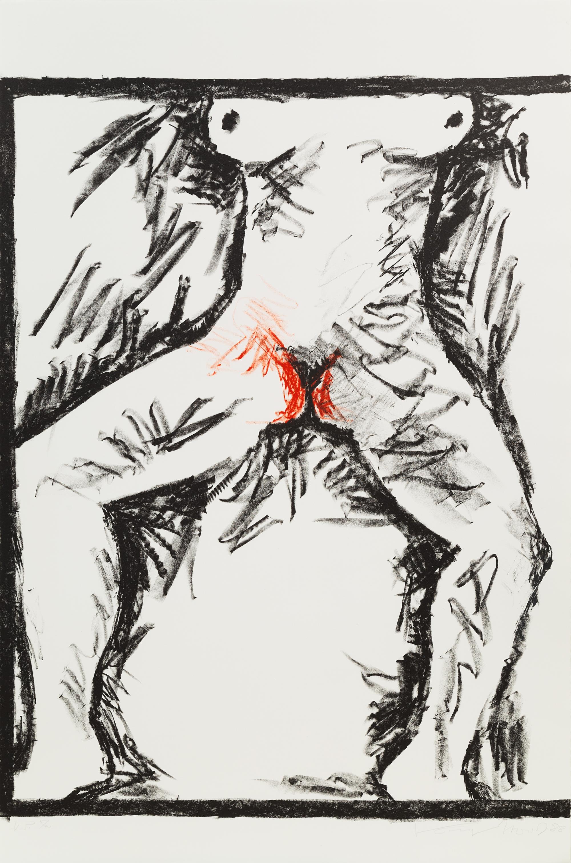 Komar and Melamid, (Russian, 20th Century), 6 prints from Peace I, 1986