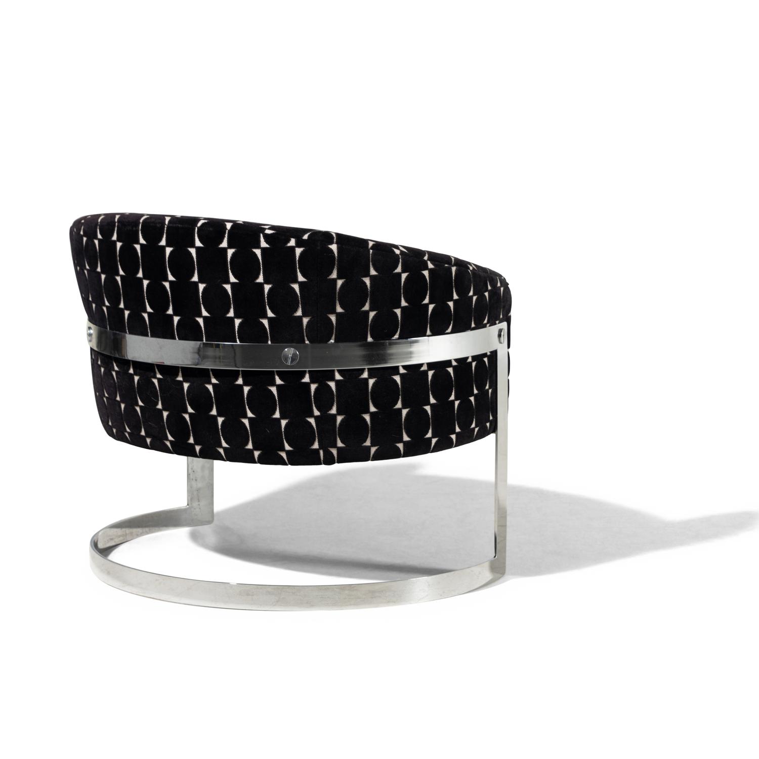 Cantilevered Barrel Chairs Flair, USA