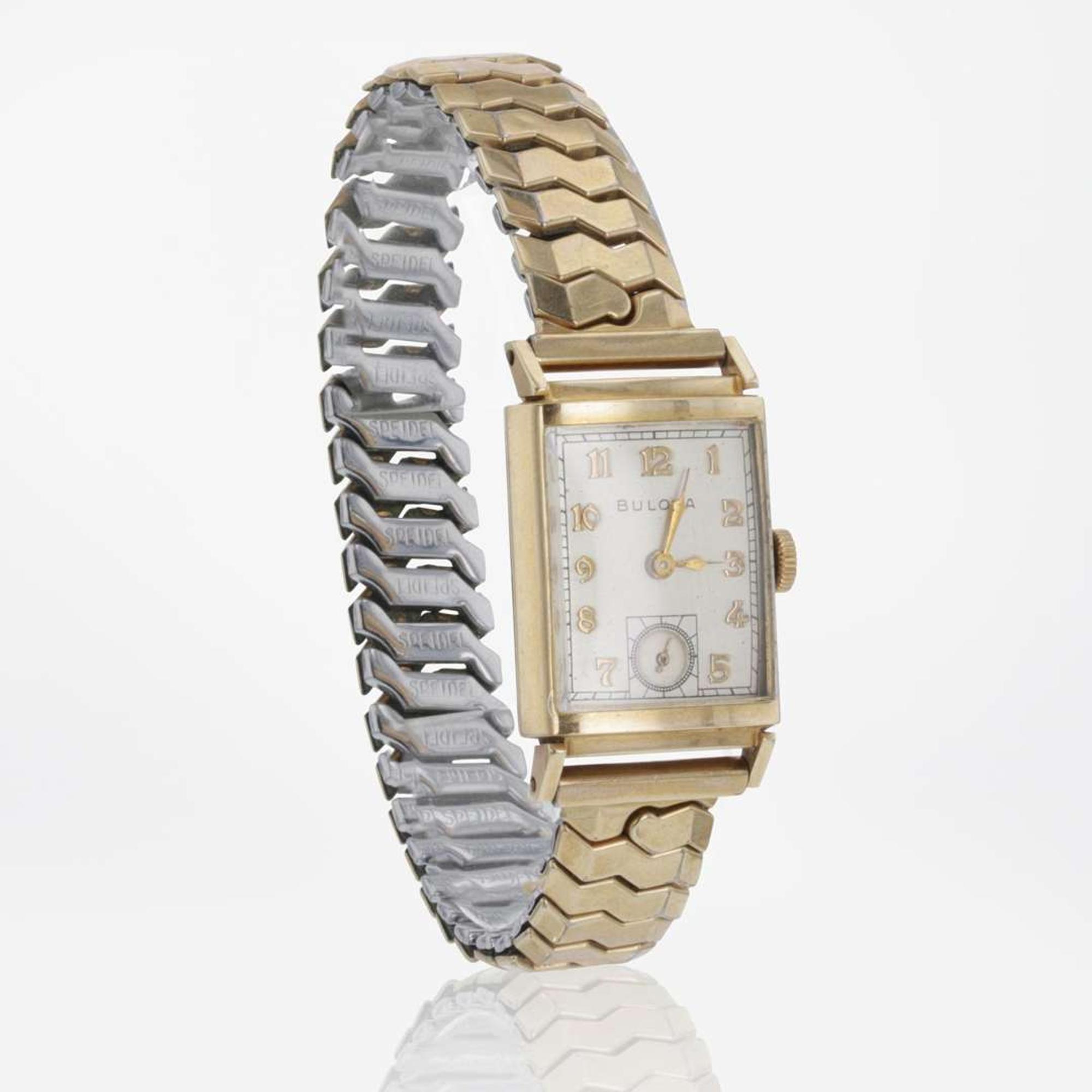 A 14K Yellow Gold Bulova Men's Watch