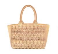Nancy Gonzales Tan Snake Skin Bag, 1980-90s