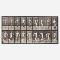 [Photography] Muybridge, Eadweard Animal Locomotion. Plate 3 (Man Walking)