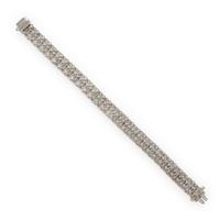 Platinum and Diamond Bracelet