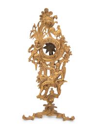 An English Gilt Metal Watch Holder