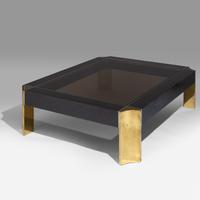 Karl Springer (German-American, 1931–1991) — Art Moderne Coffee Table