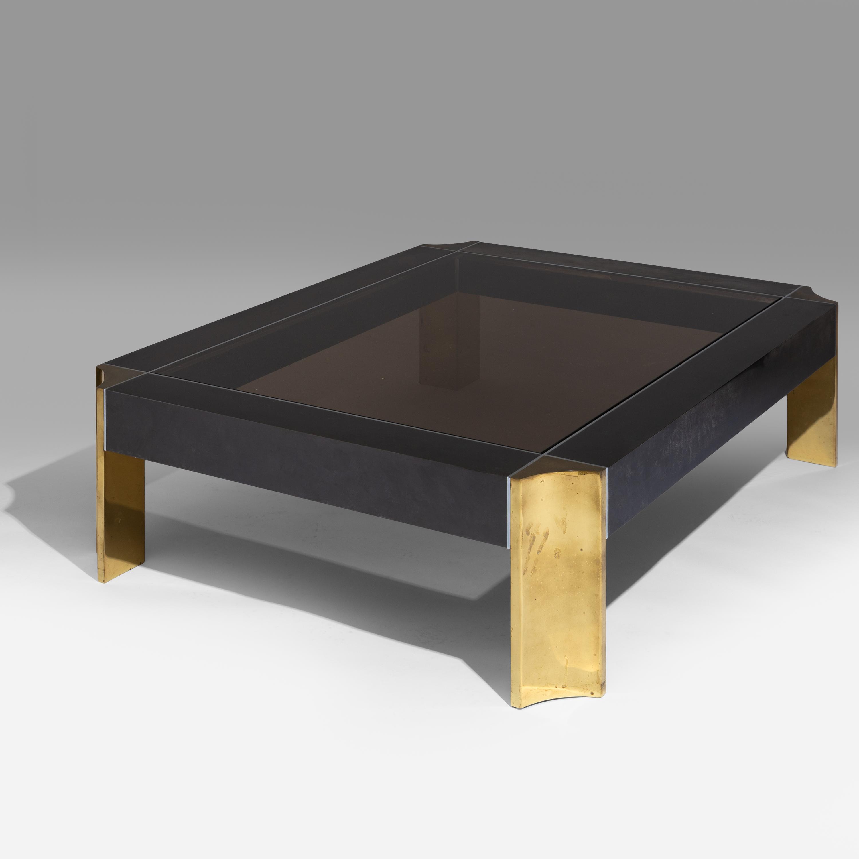Karl Springer (German-American, 1931–1991) — Art Moderne Coffee Table