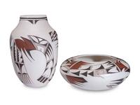 Polychrome Pottery Jars