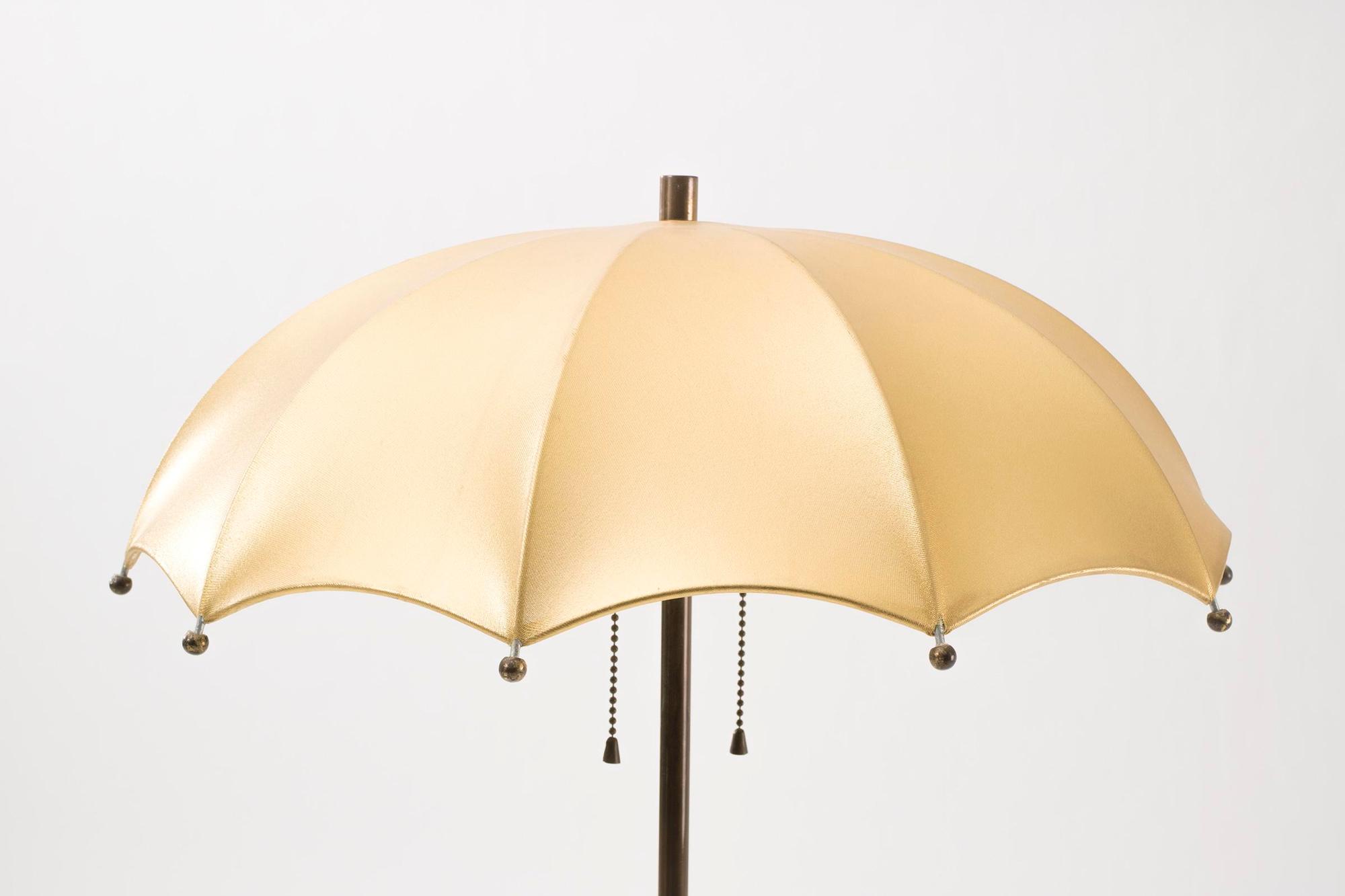 Pair of Umbrella Floor Lamps Herman Miller, USA