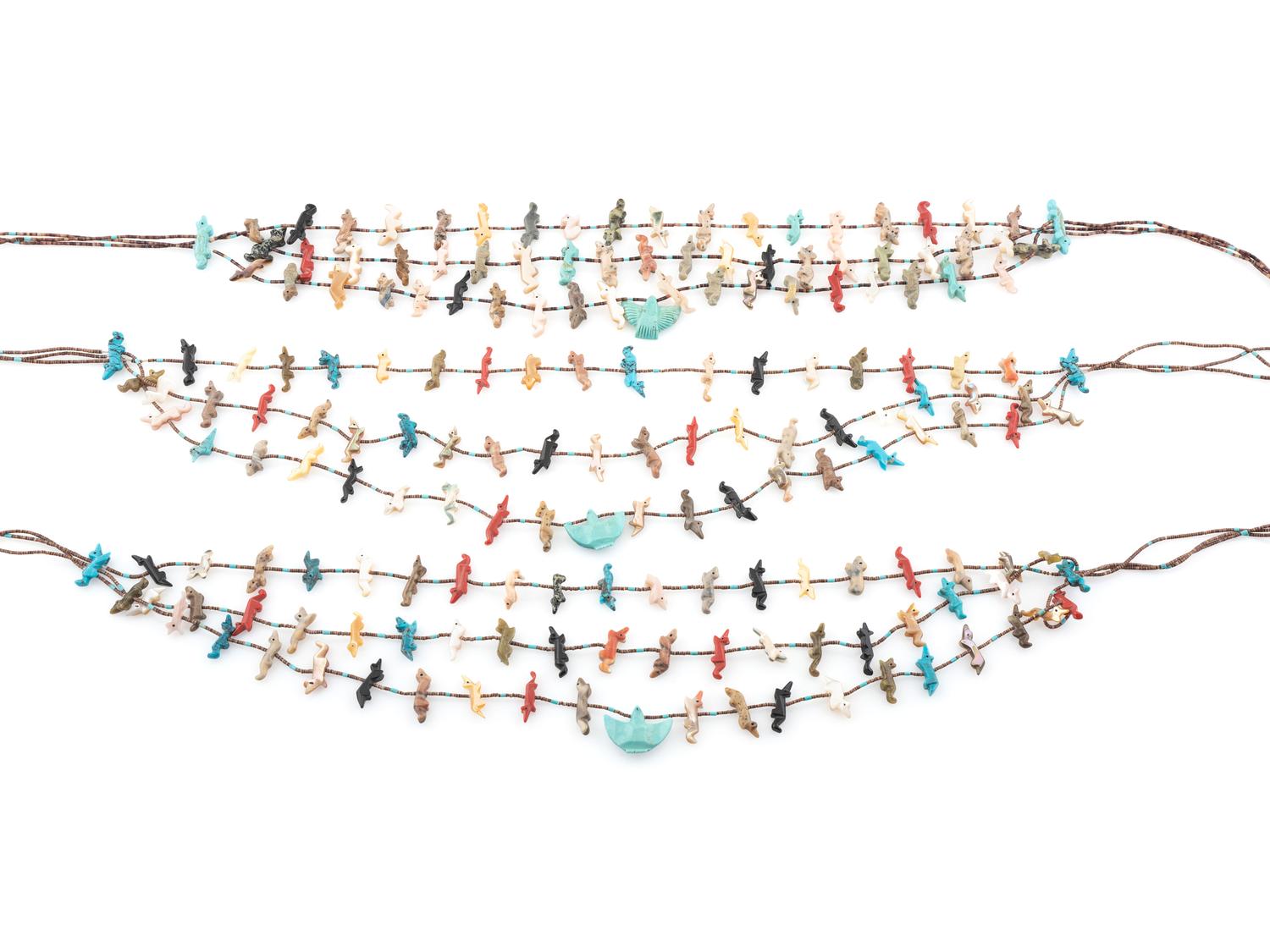 Zuni Fetish Necklaces
