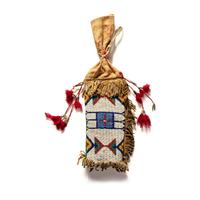Sioux Beaded Hide Bag