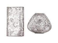 Two Continental Silver Items