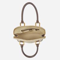 A Louis Vuitton Alma Haut in Khaki Coated Canvas Louis Vuitton