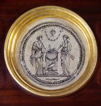 APPROVED FOR DONATION A Neoclassical Style Gilt Metal Mounted Mahogany and Faux Marble Illuminated Bookcase