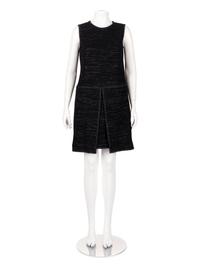 Chanel Two-Piece Wool Tweed Dress Ensemble