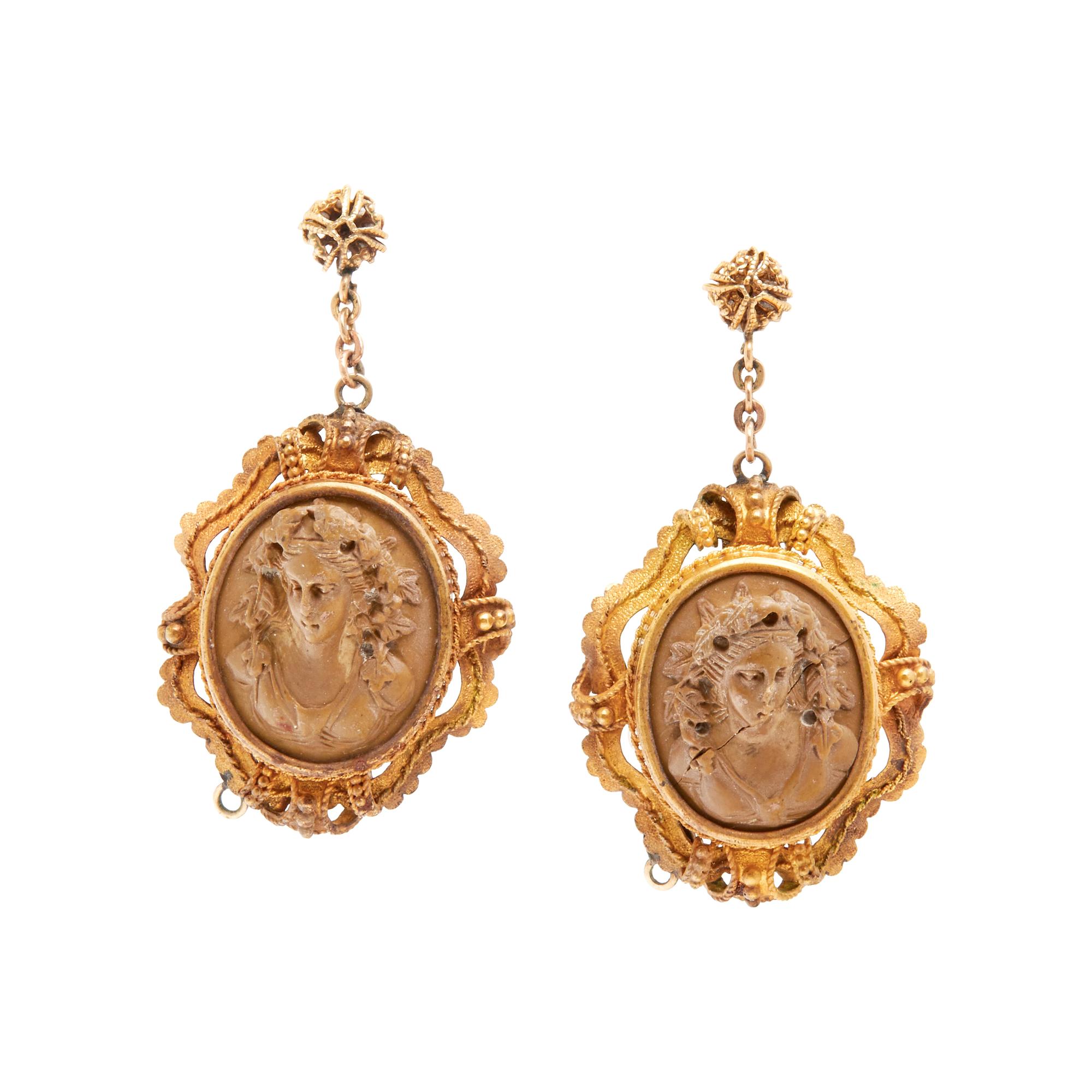 LAVA CAMEO JEWELRY SUITE
