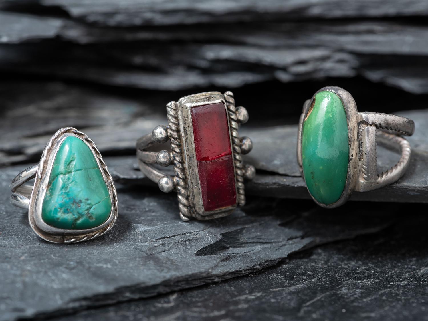 Navajo Rings, Collected by Hoffman Birney (1891-1958)
