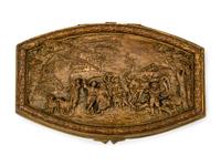 A Collection of Nine Continental Bronze Boxes
