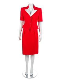 Four Bill Blass Ensembles, 1980s — Sold to benefit the Art Acquisition Fund at the Indianapolis Museum of Art at Newfield.