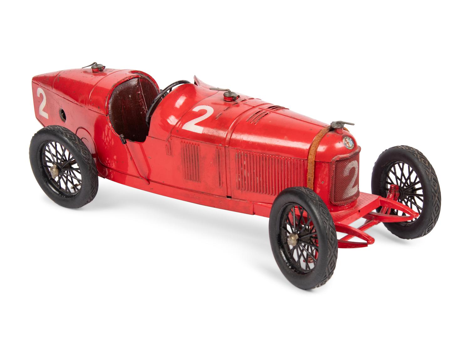 A French Tinplate Alfa Romeo P2