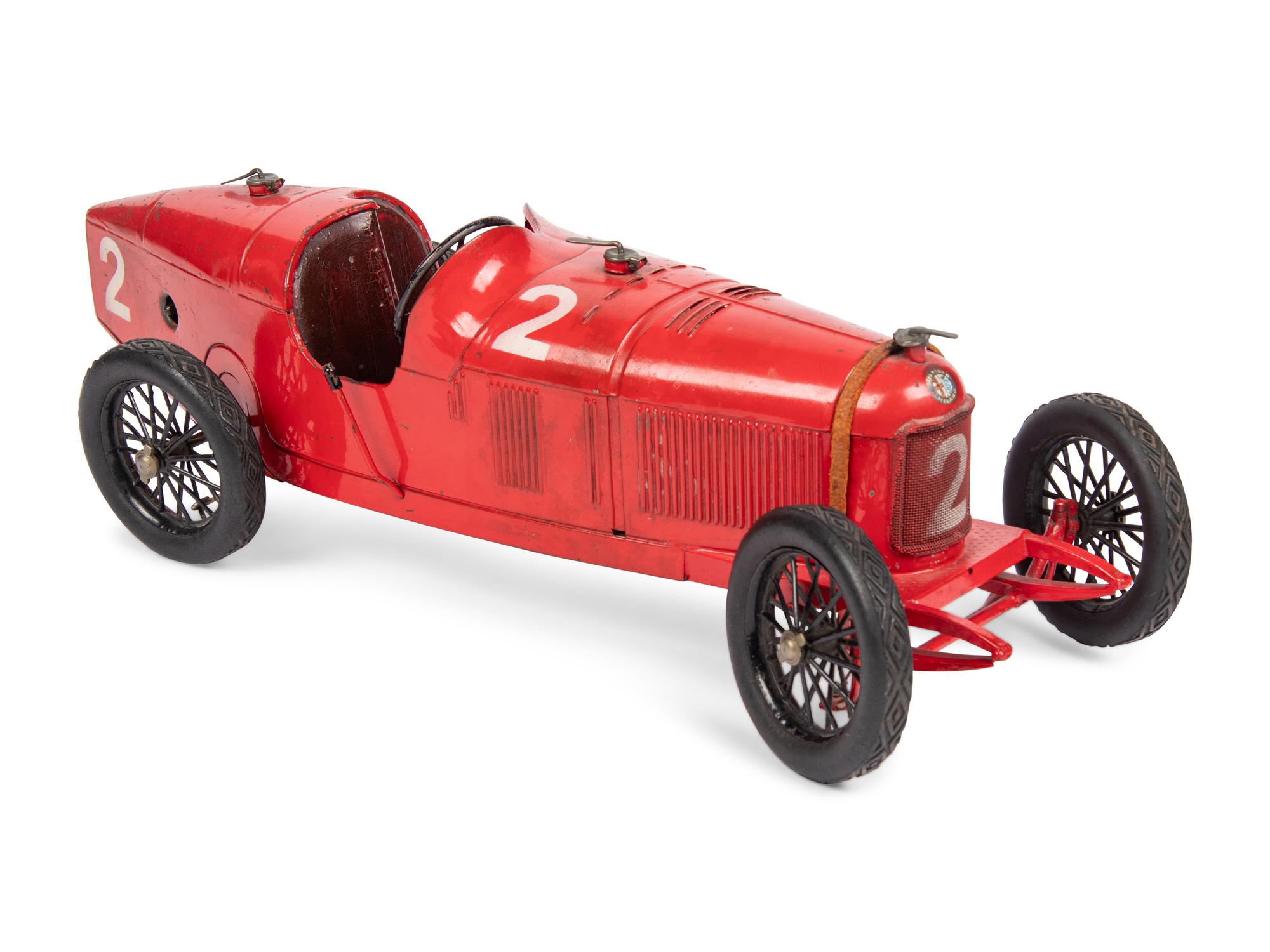 A French Tinplate Alfa Romeo P2