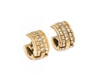 DIAMOND HOOP EARRINGS