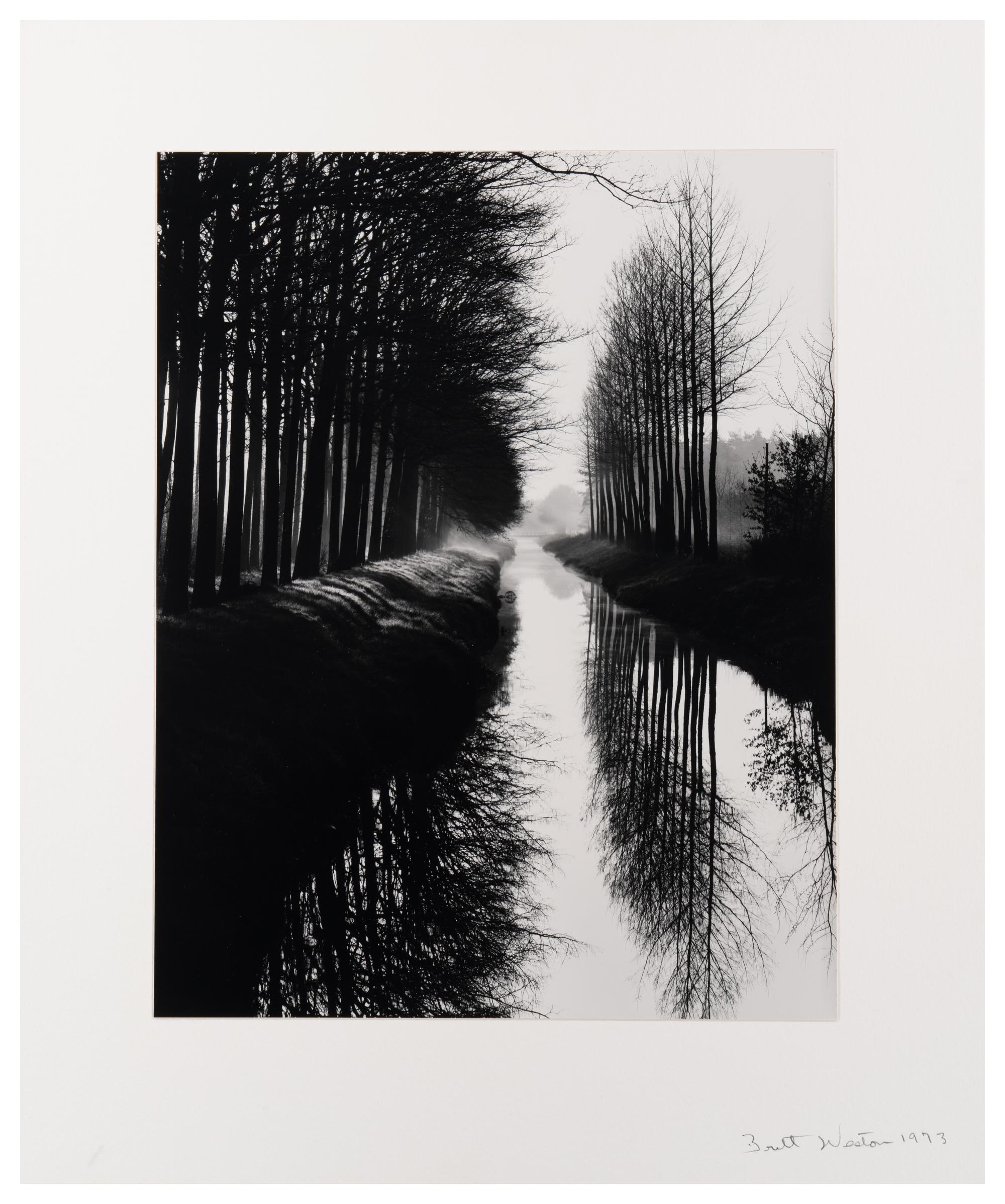 Brett Weston (1911-1993) Holland Canal, 1973