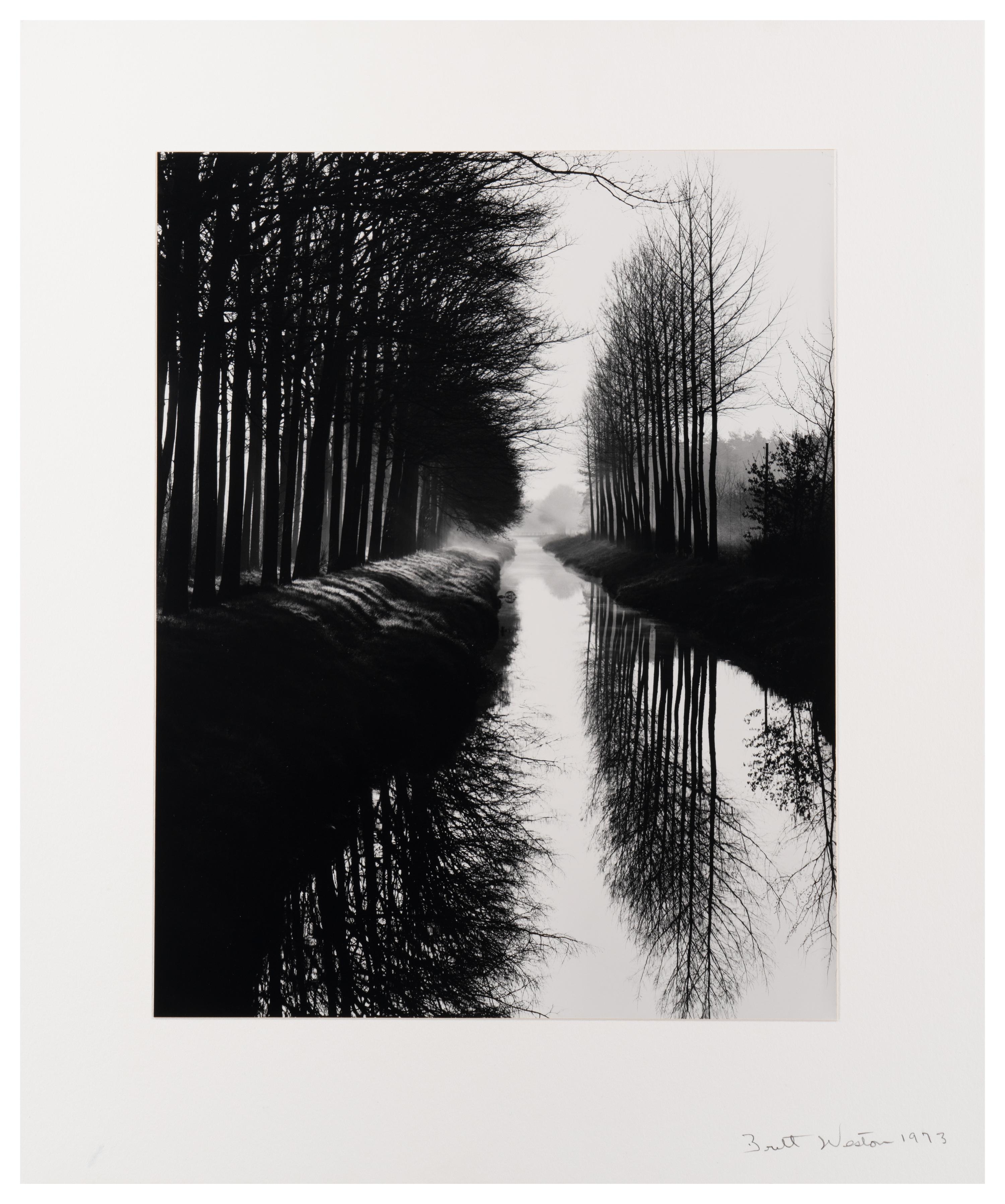 Brett Weston (1911-1993) Holland Canal, 1973