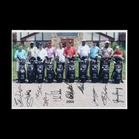 A Collection of 2005 Chrysler Golf Shootout Signed Autograph Items Featuring Chicago Hall of Famers and Legends Including Scottie Pippen and Bo Jackson
