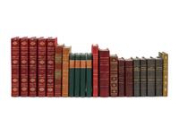 [BINDINGS – WORLD LITERATURE]. A group of 11 works in 21 volumes, including: