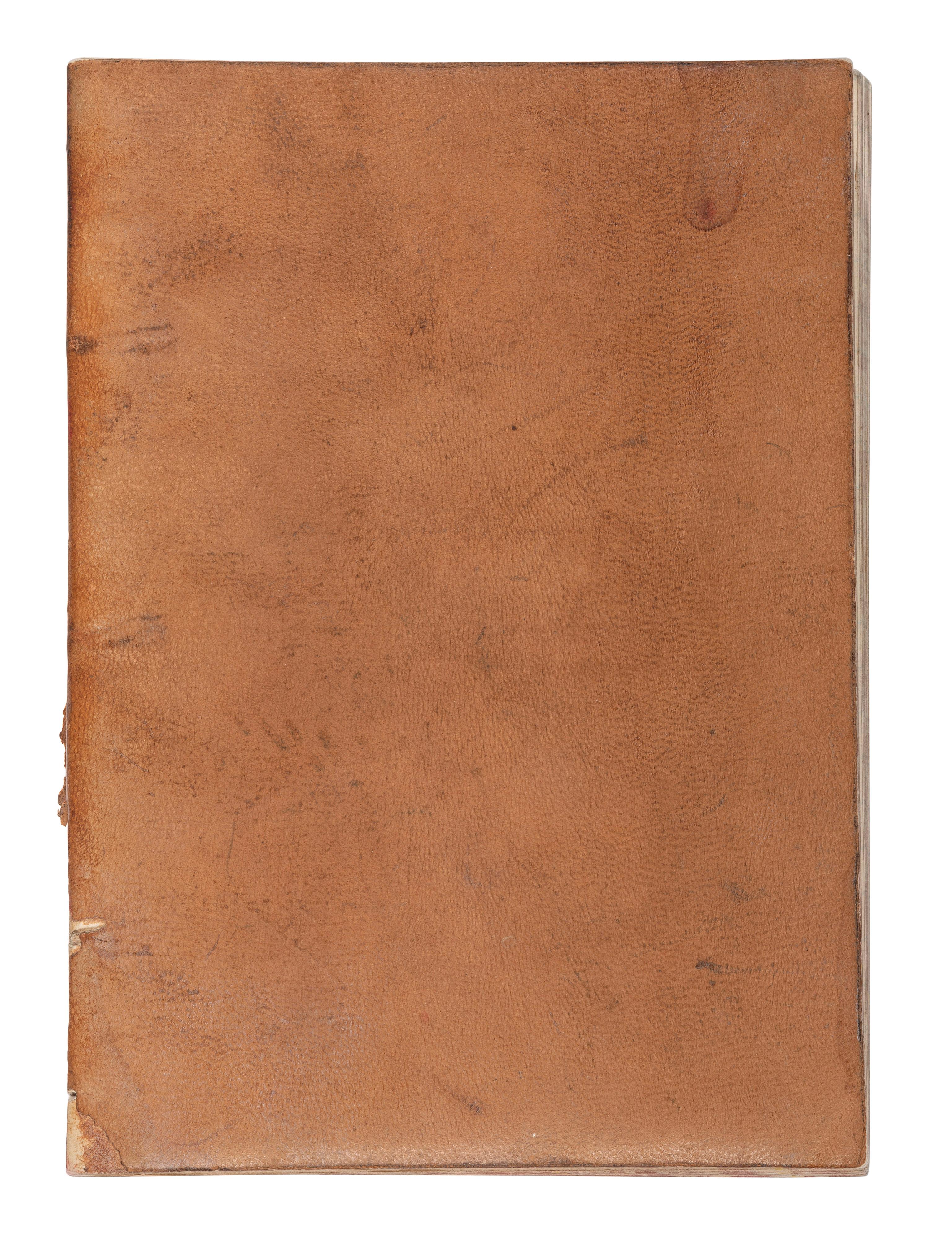 [SPANISH-AMERICAN WAR]. Equipment notebook for 1st U.S. Volunteer Cavalry, Troop E, the "Rough Riders." N.p.: Department of the Interior, U.S. Indian Service, 20 May 1898.