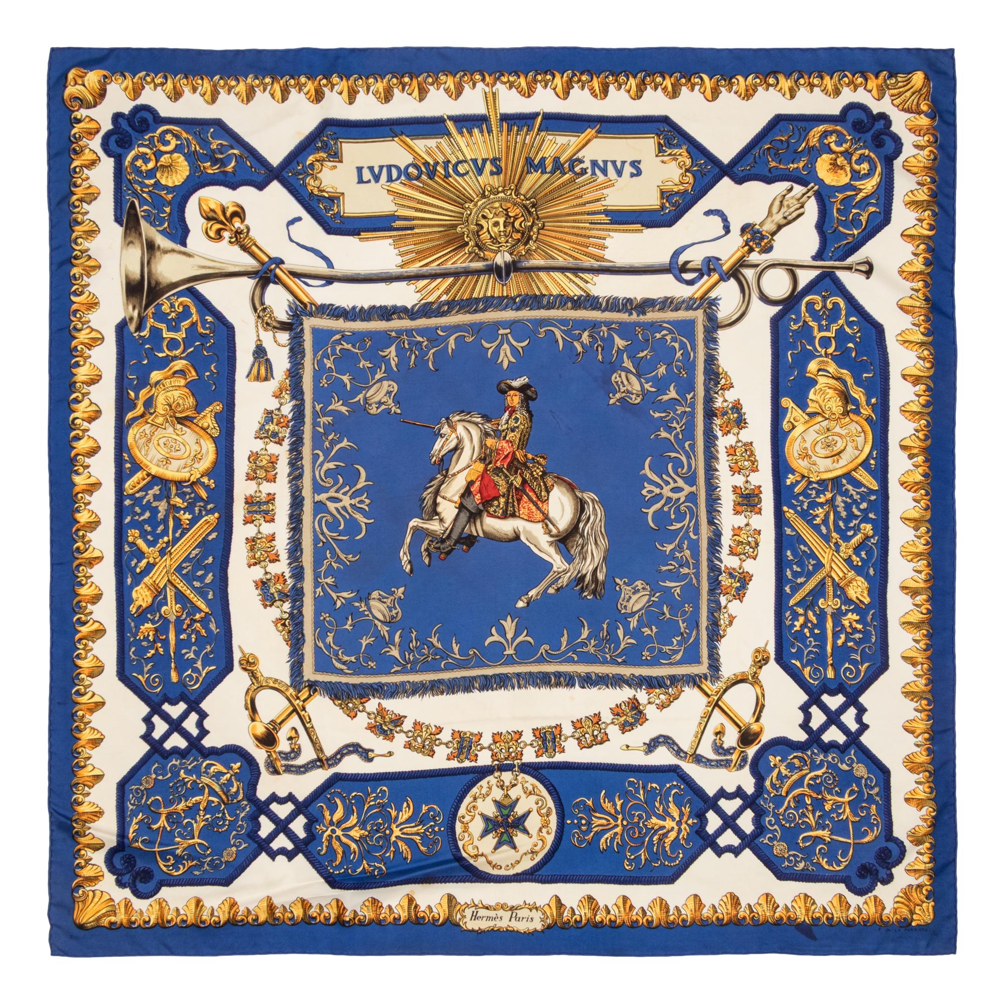Hermès, Group of Five Scarves