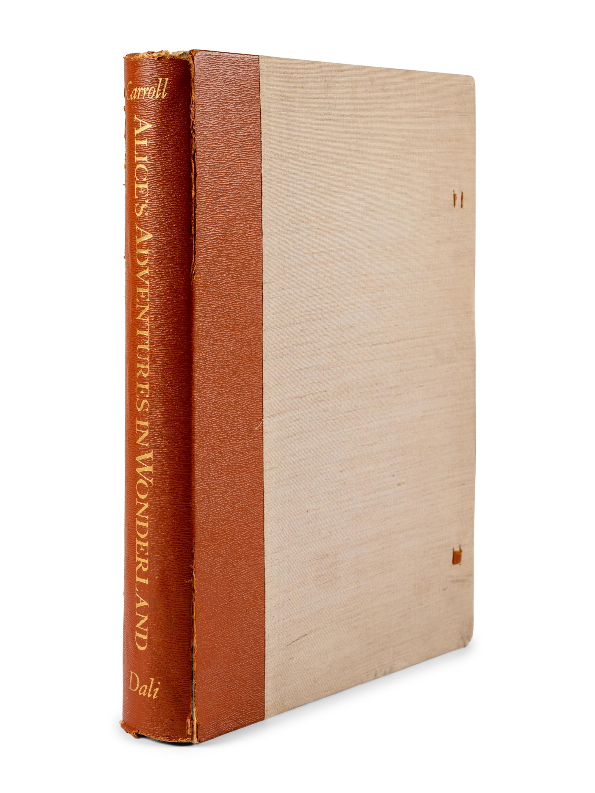 [ARTIST'S BOOK]. DALI, Salvador (1904-1989), illustrator. -- DODGSON, Charles Lutwidge (“Lewis Carroll”) (1832-1898). Alice in Wonderland . New York: W.U.C.U.A. and Maecenas Press - Random House, 1969.