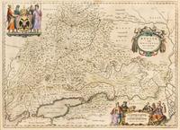 BLAEU Family. Russiae, vulgo Moscovia, Pars Australis. Auctore Isaaco Massa. Amsterdam, ca 1663.