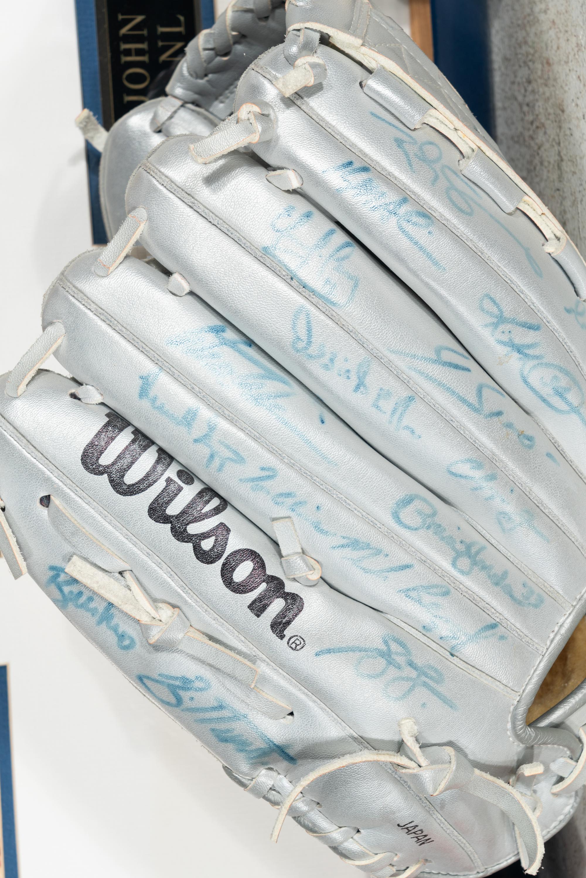 A Collection of Atlanta Braves Signed Autograph Items Featuring Hall of Famers and Notables