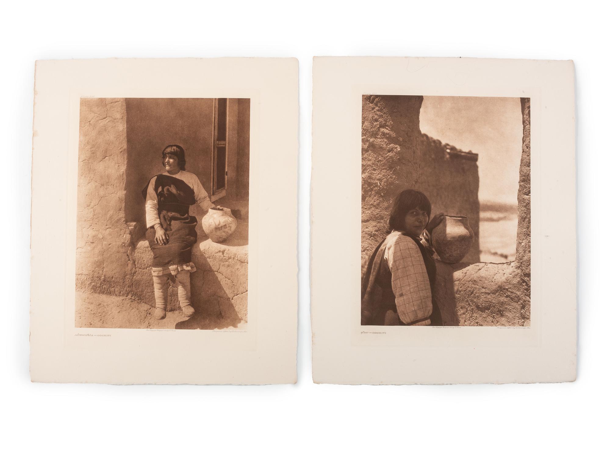 CURTIS, Edward S. (1868-1952). Complete Portfolio XVI of 36 photogravures from The North American Indian .