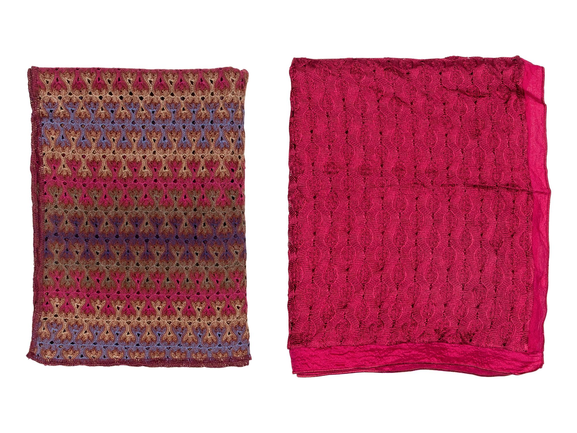 Missoni, Two Knit Tops & Matching Stoles