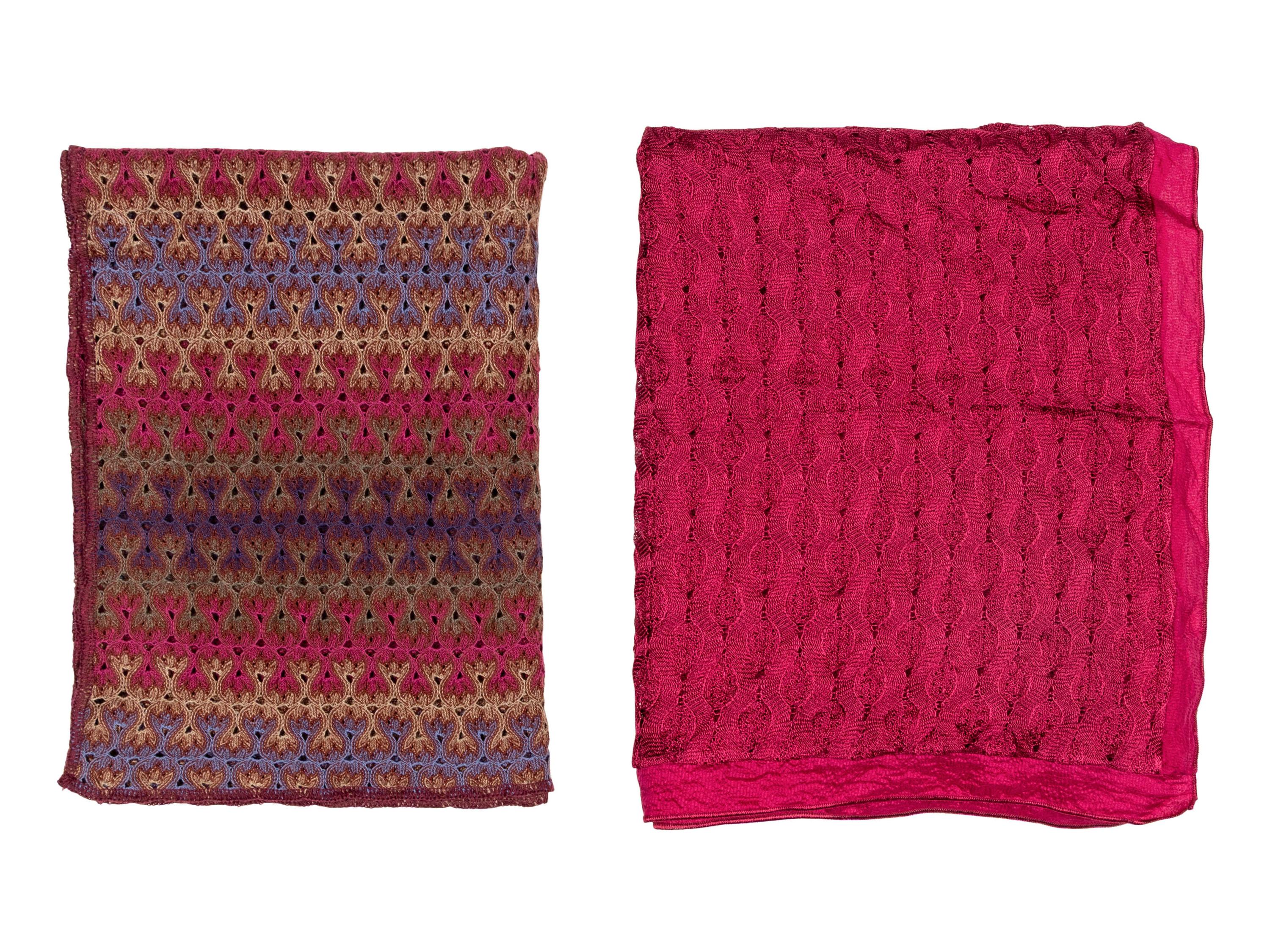 Missoni, Two Knit Tops & Matching Stoles