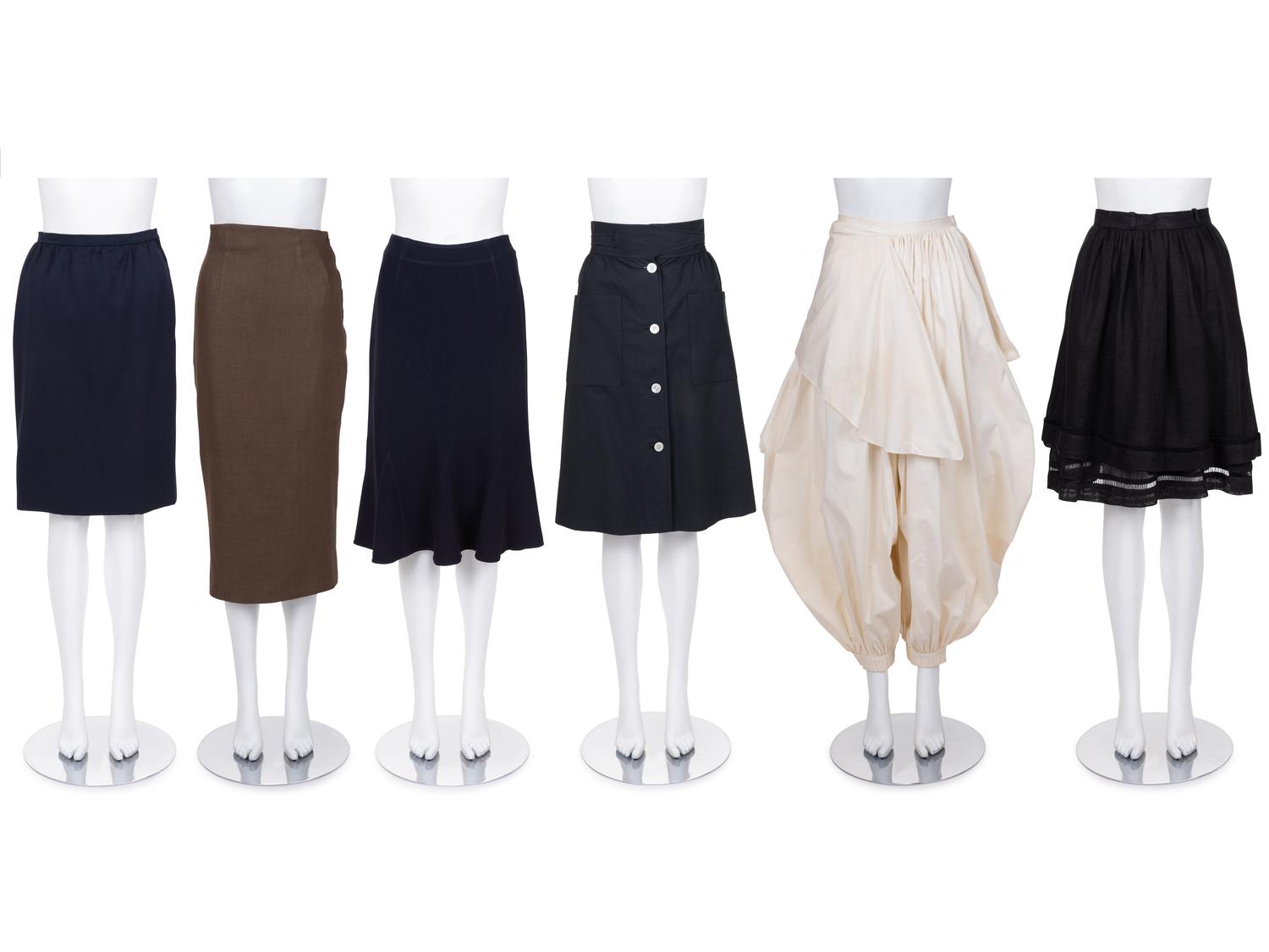 Six Valentino Bottoms, 1980-90s