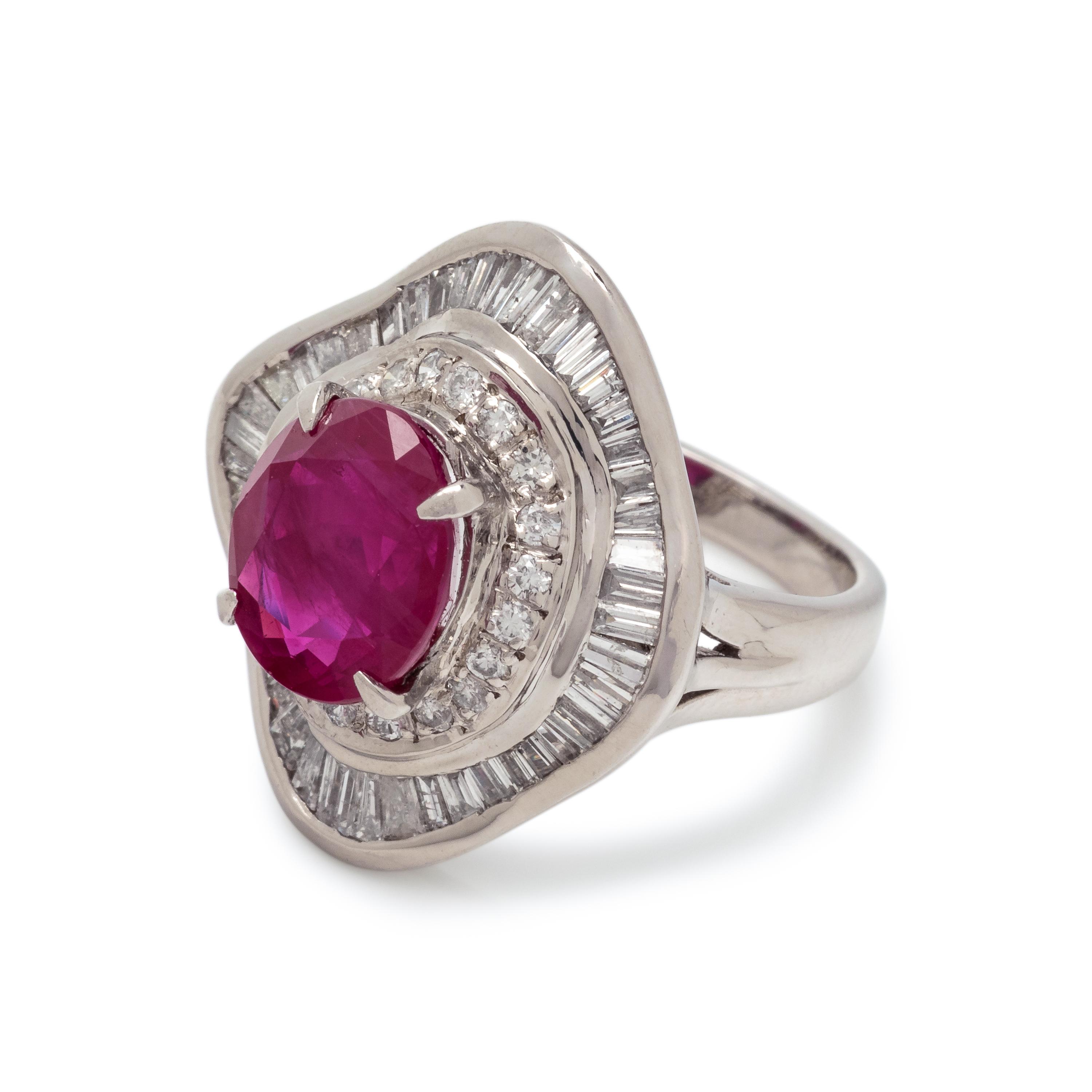 RUBY AND DIAMOND RING