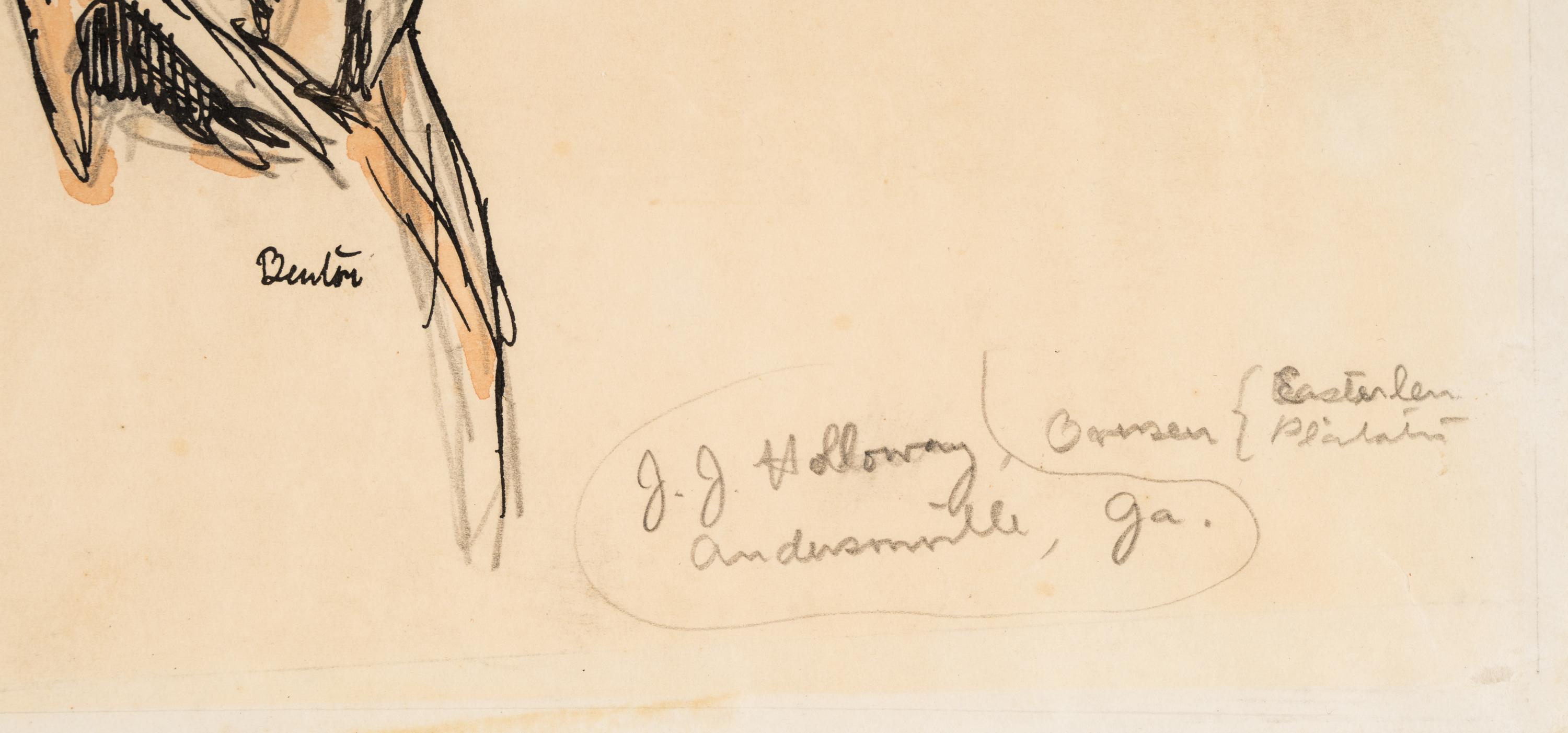 J.J. Holloway, Overseer, Easterlin Plantation, Andersonville, Ga.