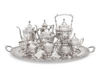 An American Silver Ten-Piece Tea and Coffee Service